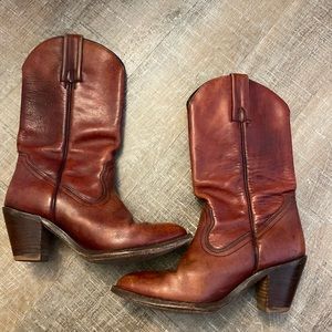 Frye cowboy boots